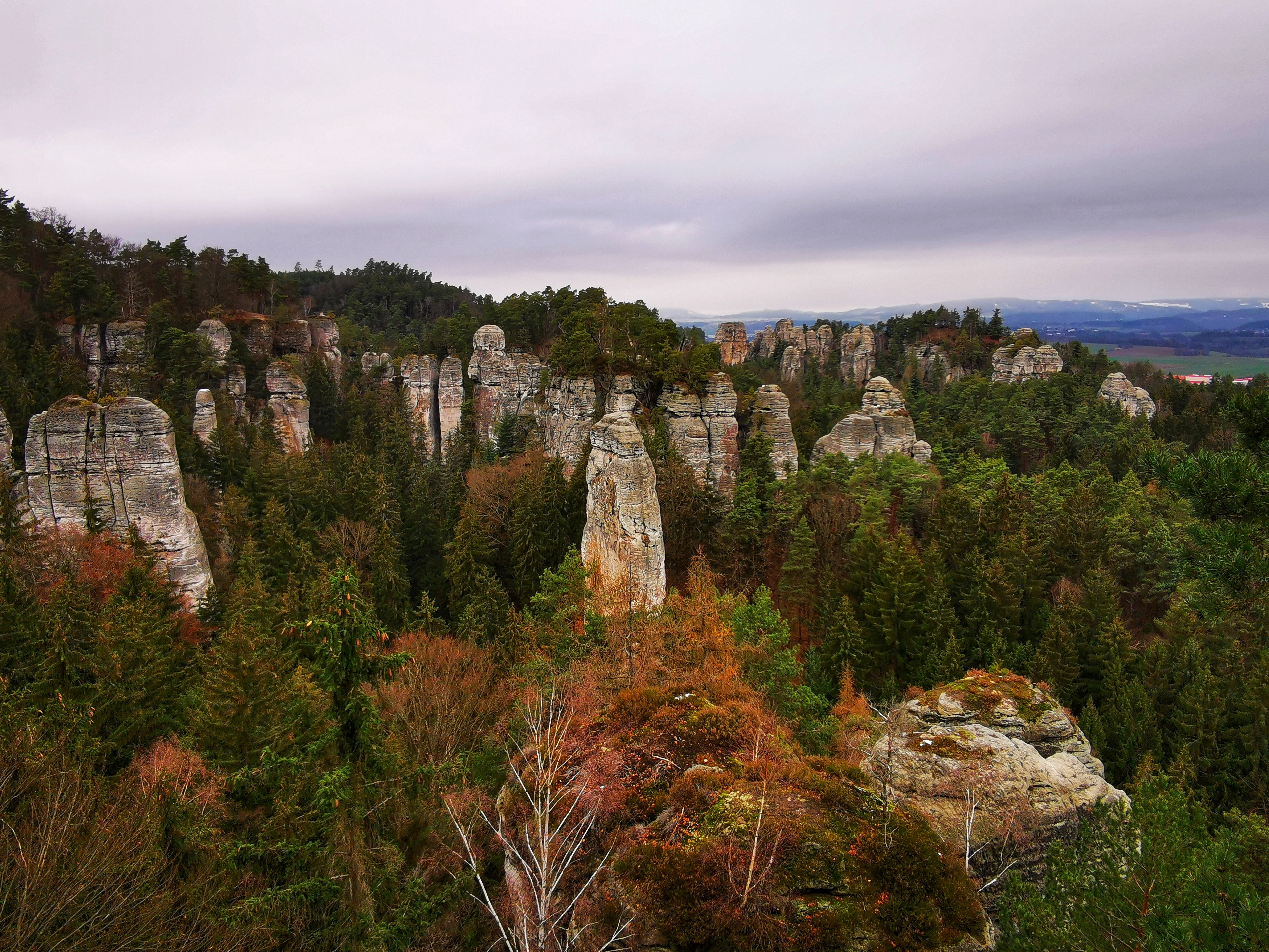 One of the most recognizable elements of Bohemian Paradise is the sandstone rock.